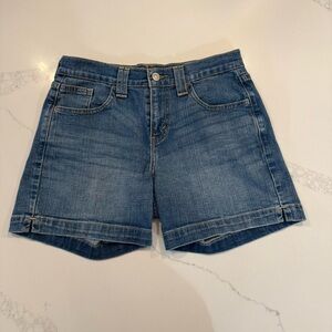 Levi's Classic Blue Jean Shorts for Women
